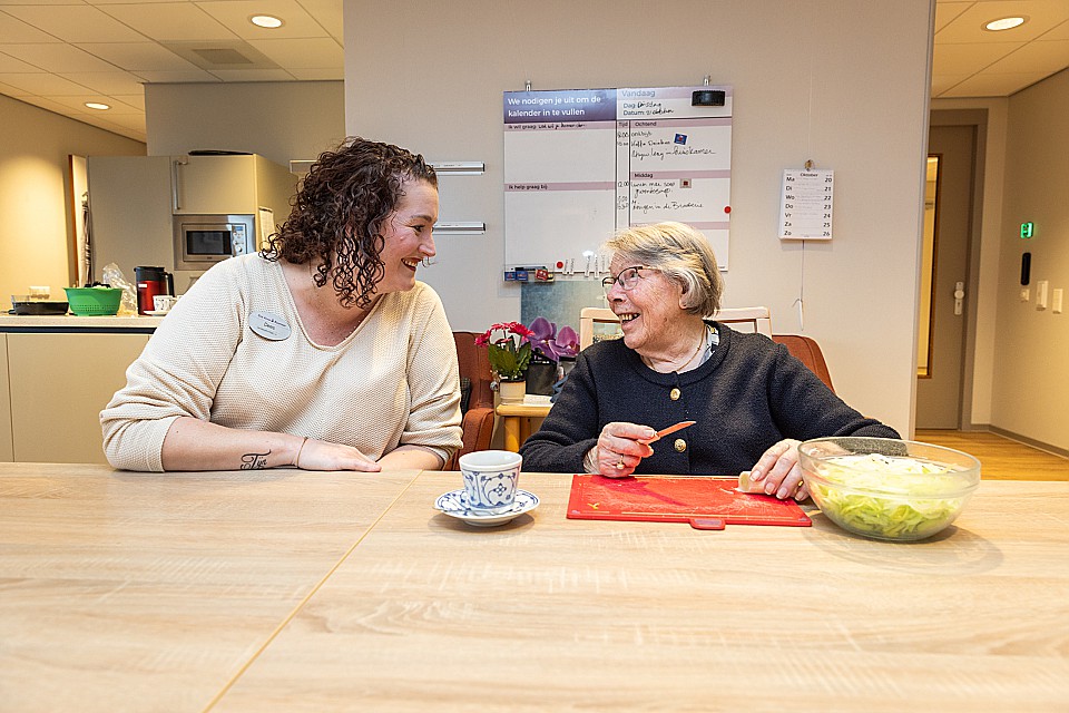 Werken in de ouderenzorg